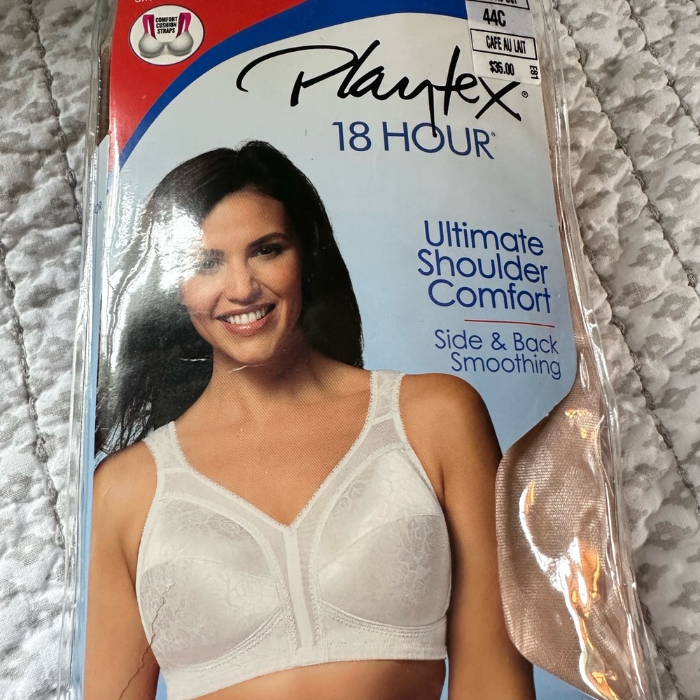 Playtex Cafe Latte Color Comfort Bra with Ultimate Support